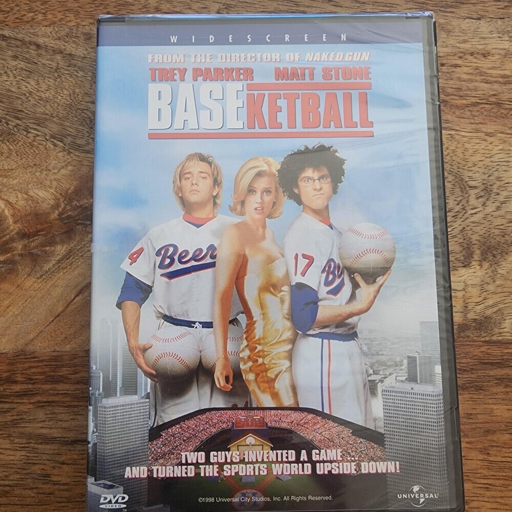 Baseketball DVD Widescreen Trey Parker Matt Stone R Comedy Universal New Sealed